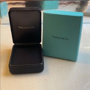 Tiffany & Co necklace box and gift box